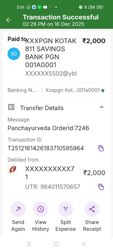 Panchayurveda
