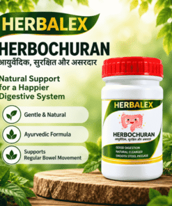 Alternative view of Herbalex Herbochuran – Ayurvedic Digestive & Constipation Support Granules