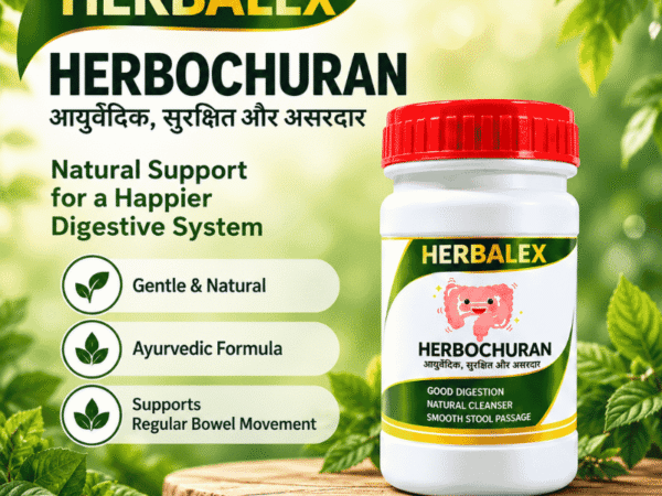 Alternative view of Herbalex Herbochuran – Ayurvedic Digestive & Constipation Support Granules