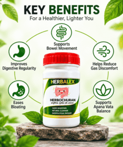 Herbalex Herbochuran – Ayurvedic Digestive & Constipation Support Granules - Image 3