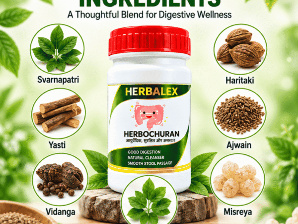 Herbalex Herbochuran – Ayurvedic Digestive & Constipation Support Granules - Image 4